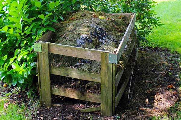 stabiler Holzkomposter Komposter Kompostbehälter imprägniert Hochbeet 175 x 85cm 