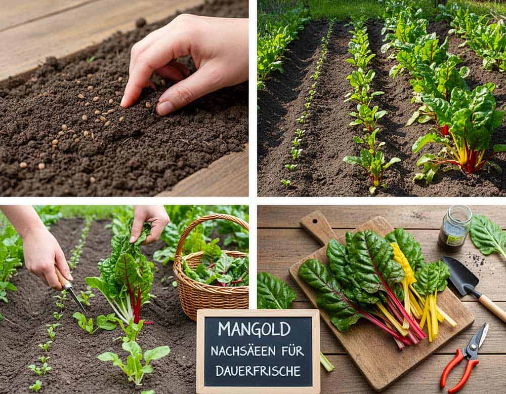 Mangold für eine gute Dauerernte nach dem richtigen Plan nachsäen Mangold für eine gute Dauerernte nach dem richtigen Plan nachsäen